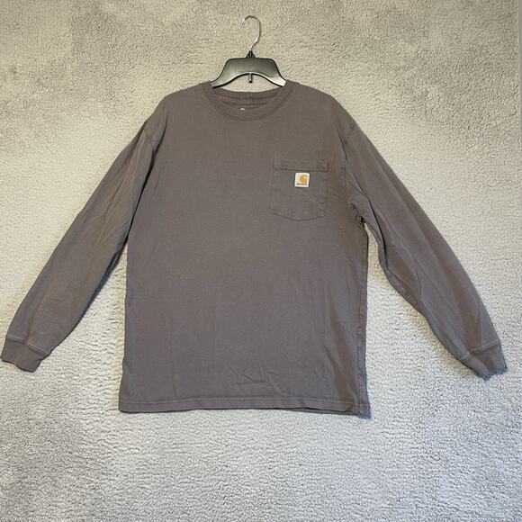 Carhartt Other - CARHARTT MENS SHIRT GRAY Medium COTTON POCKET T-SHIRT WORK OUTDOOR